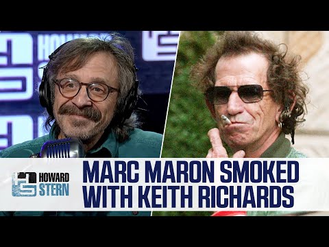 Marc Maron Smoked With Keith Richards