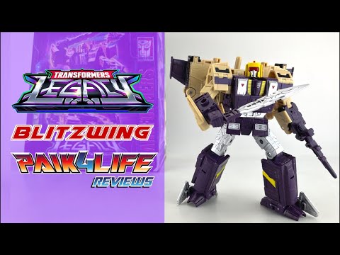 The BEST Triple Changer EVER?!? Transformers Legacy Blitzwing // Paik4Life Reviews