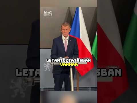 Így viselkedett Magyar Péter Prágában....👇