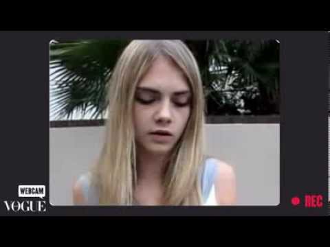Cara Delevingne Interview for Vogue Italia - June 2011