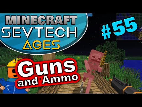 Minecraft - Rail Gun - SevTech Ages #55