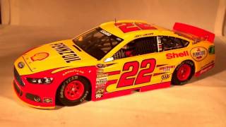 Review: 2015 Joey Logano #22 Shell-Pennzoil Ford 1/24 NASCAR