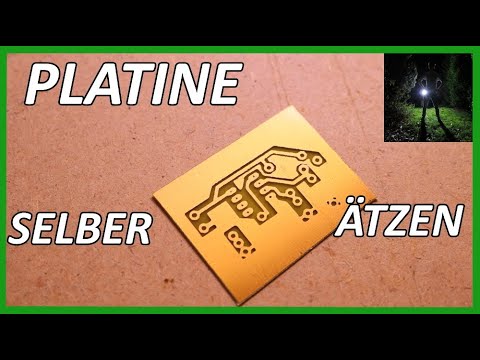 Etching PCB yourself tutorial [without heat]