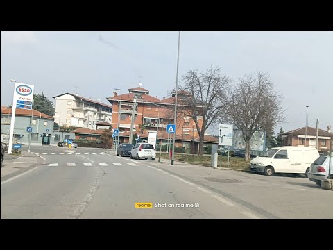 Fossano Road To Cuneo Italy