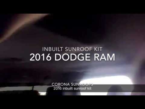 Webasto Sunroof Inbuilt kit - 2016 Dodge Ram.