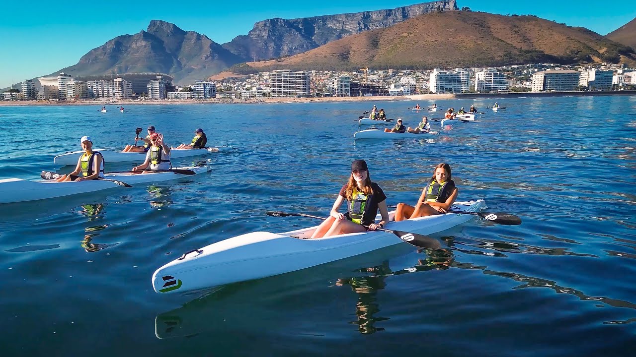 kayaking cape town video