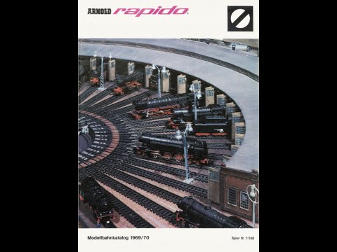 Arnold Modellbahn Katalog von 1969  / 1970