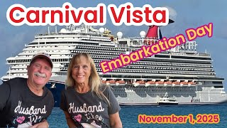 Carnival Vista Embarkation Day