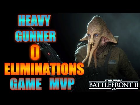 Star Wars Battlefront 2 - Heavy 0 kills MVP game| Both AT-M6 Walkers destroyed!!!!