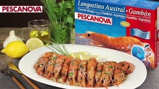 ¿Cómo cocinar langostinos a la plancha-Técnica de cocina