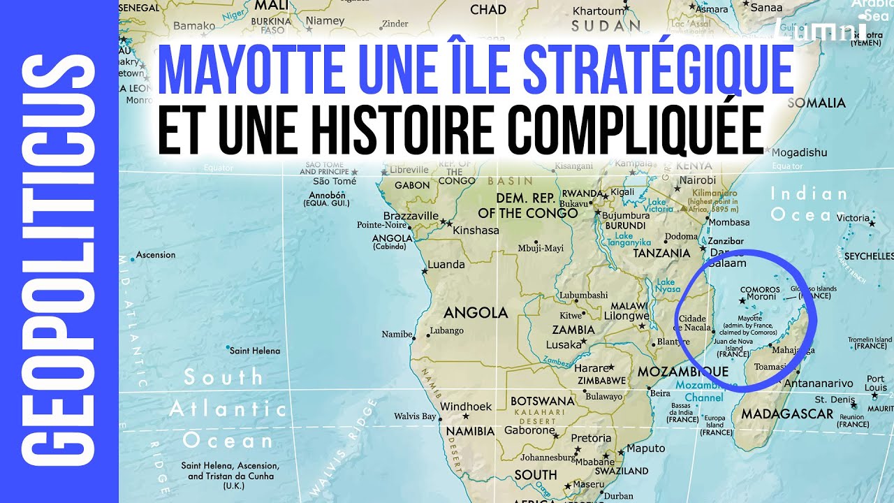 Mayotte une île stratégique et une histoire compliquée | Géopoliticus | Lumni