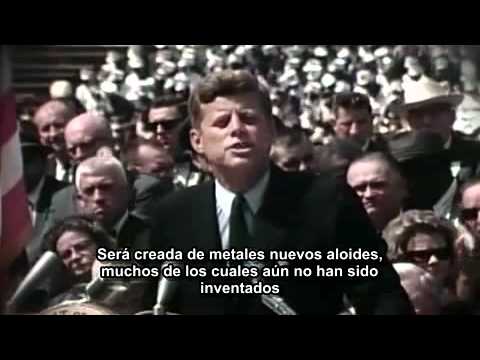 John F  Kennedy viaje a la Luna