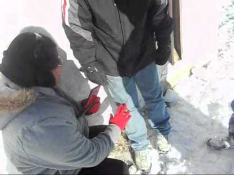 Playing the "Fire truck Game" at School