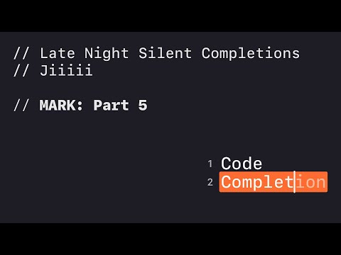 Late Night Silent Completions: Jiiiii — Part 5 thumbnail