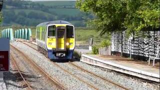 preview picture of video 'Train arrives at Fota island station from cork'