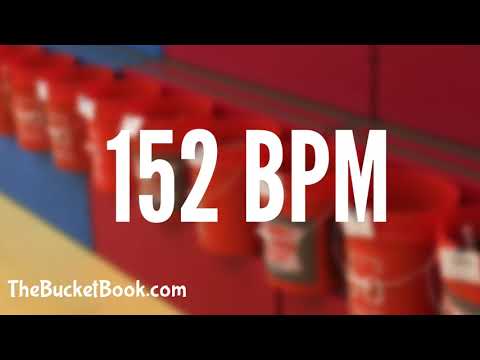 Bucket Drumming Backing Track - 152 BPM