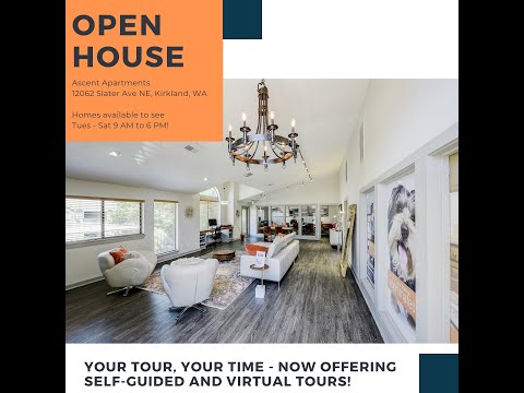 Top floor 1-bed, 1-bath with vaulted ceilings available at Ascent in Kirkland, WA!