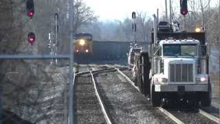 Heavy Coal Train in West Virginia