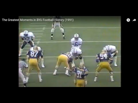The Greatest Moments in BYU Football History (1991)