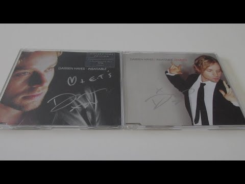 Unboxing: Darren Hayes - Insatiable CD Singles (2002) (Autographed)