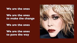 Anouk - We Are (with lyrics)
