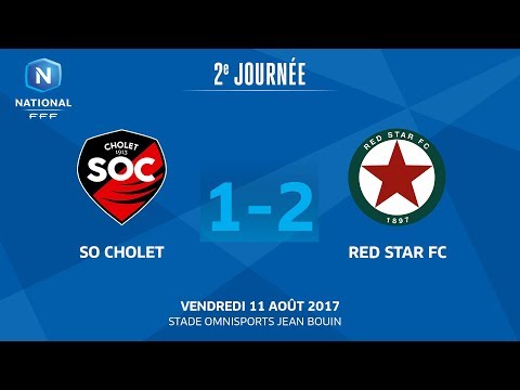 J2 : SO Cholet - Red Star FC (1-2), le replay