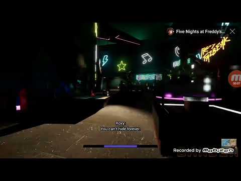 Fnaf security breach (FANMADE) (VANESSA JUMPSCARE)