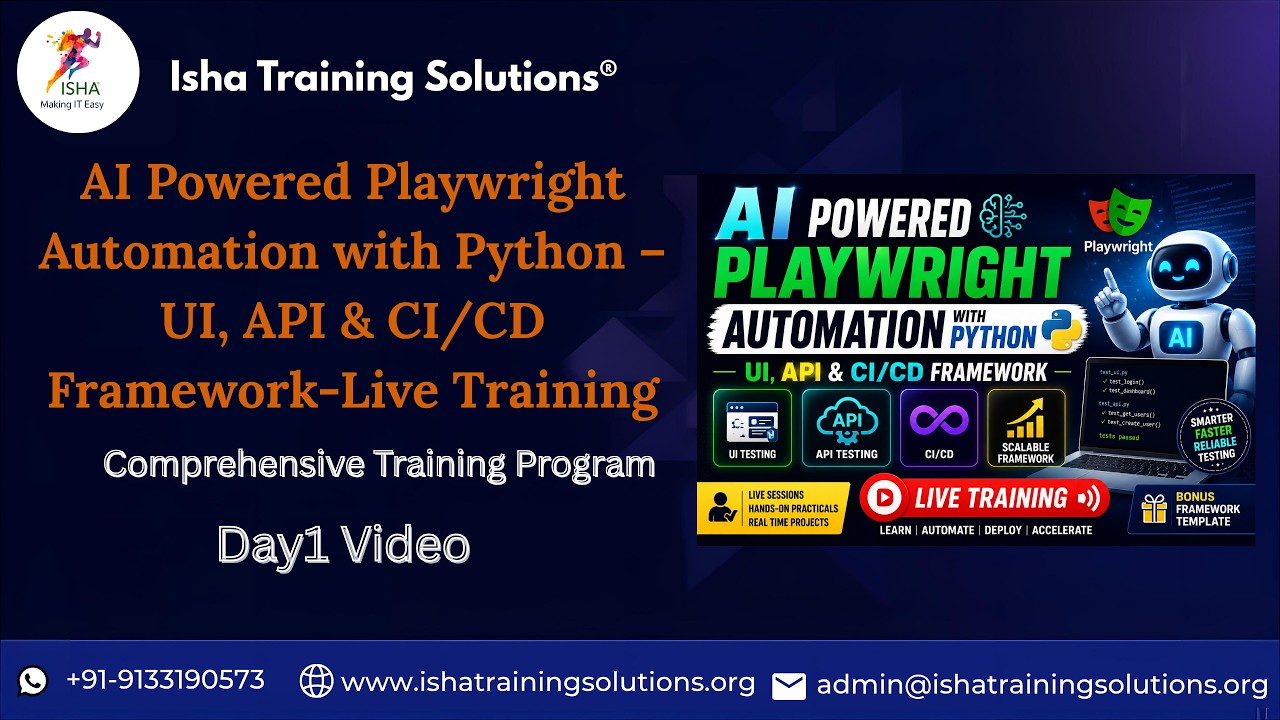 Day 1 Session — Python, Playwright & Ollama LLM Test Automation