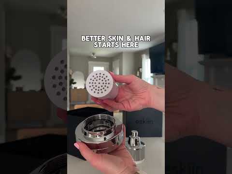 Eskiin showerhead filter demo and review #showerfilter