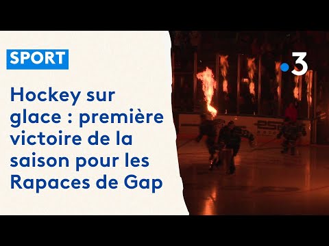 Hockey sur glace : les Rapaces de Gap s'offrent une première victoire cette saison