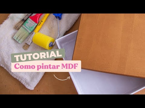 How to paint raw MDF - Step by step + tips