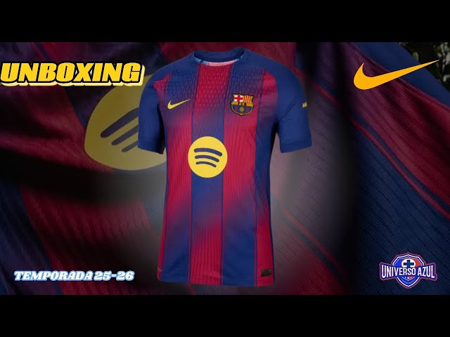 Vídeo relacionado con FC Barcelona - Polo Oficial para Hombre - con el Escudo del Club - Azul Marino - Azul Marino - XXL