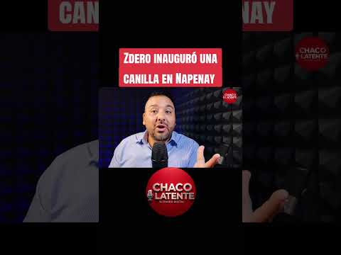 El gobernador del #Chaco inauguró una canilla en #Napenay