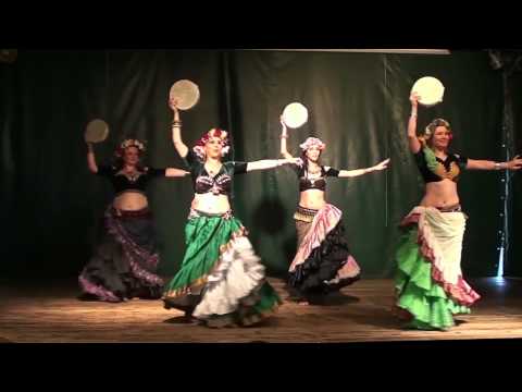 Warsaw Dance Fusion - ATS® with tambourines - Perperuna Project