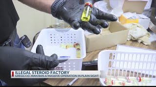 Gregg County man sentenced for illegal steroids; drug bust footage captured by KETK back in 2019