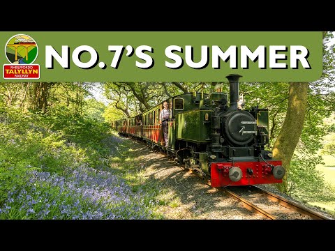 A Talyllyn Railway Trip in Summer aboard No.7 "Tom Rolt"