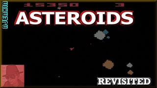 Asteroids - on the Atari 2600 - REVISITED! - with Commentary !!