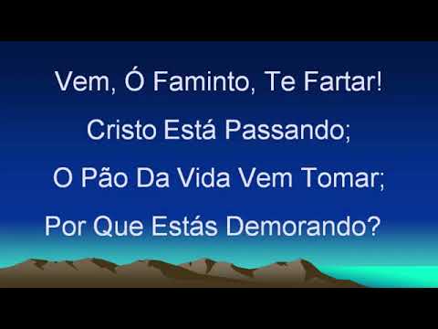 490 Passando Está Harpa Cristã com legenda