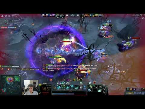 Abed Invoker Too Strong - vs Gunnar | SEA vs NA Dota