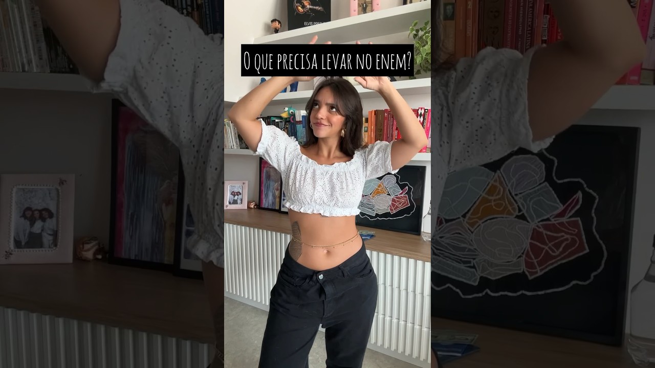 O que levar no enem!