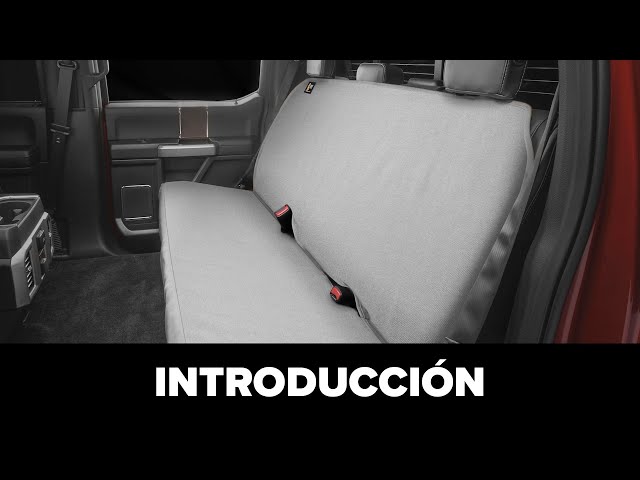 Vídeo relacionado con Hnonoxy Protector de Asiento de Coche Resistente al Agua, 2 Piezas 45 x 60 cm Asiento de Coche con 2 Bolsillos de Malla, Protección para la Parte Trasera de los Asientos Delanteros