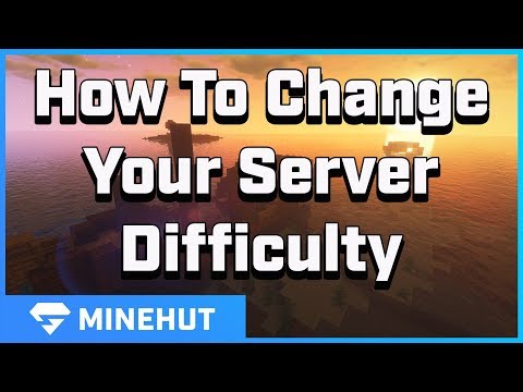 How To Change Your Server Difficulty | Minehut 101 - YouTube