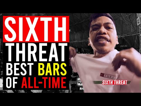 SIXTH THREAT BEST BARS OF ALL TIME | FLIPTOP | SUBTITLES + ANALYSIS #sixththreat #davao  #fliptop