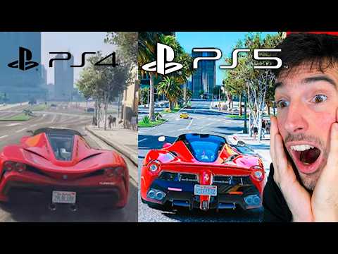 MY FIRST TIME IN GTA 5 !!! (PS5) *IT'S AMAZING*