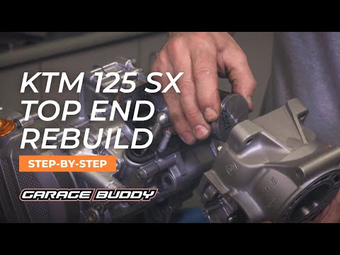 Rebuilding a 2016 - 2017 KTM 125 SX Engine Step-by-Step, Part 2: Top End