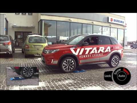 2016 Suzuki Vitara 1.6 AT All Grip 4x4 test on rollers - diagonal side front - part 3/3