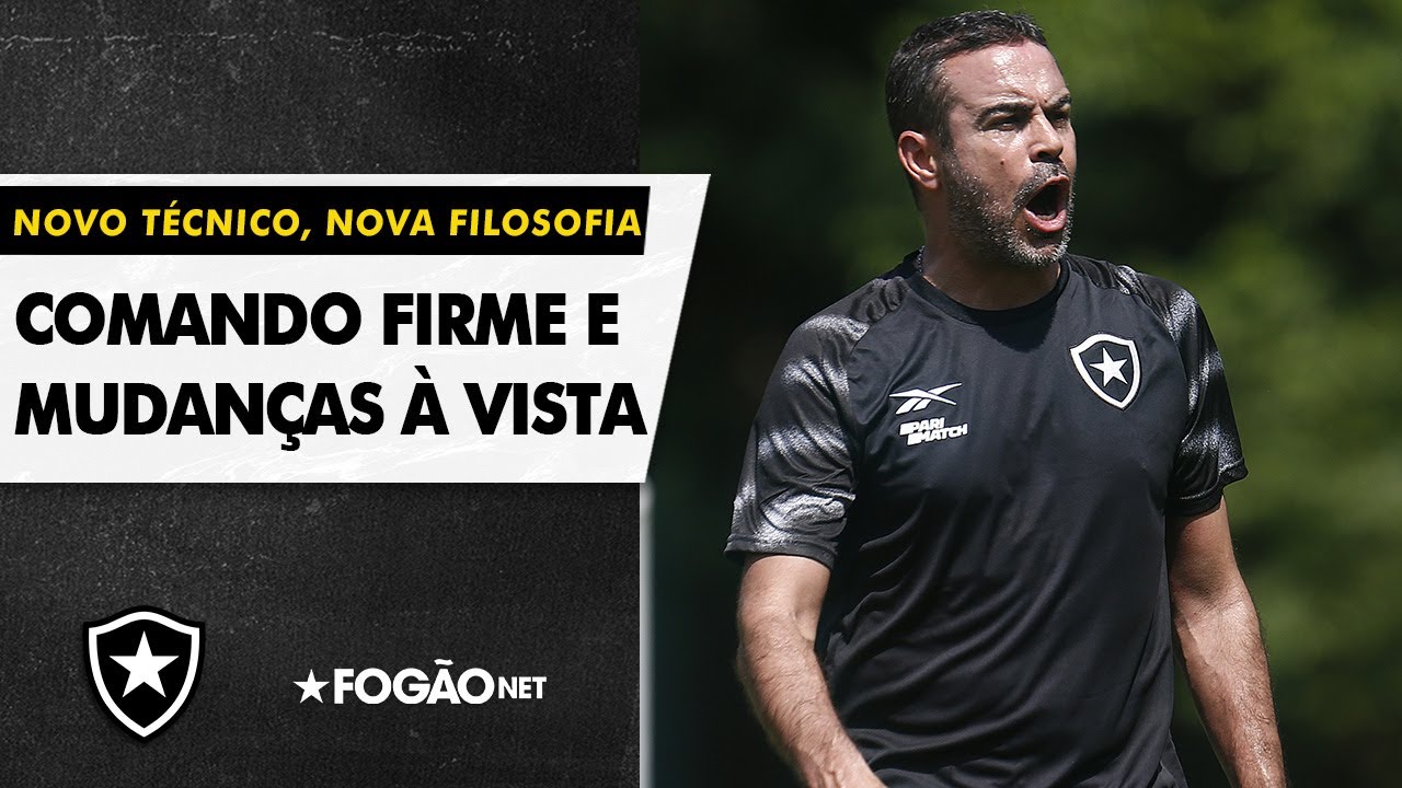 VÍDEO | Mudanças dentro de campo de campo e choque de ordem fora: Artur Jorge chega ao Botafogo