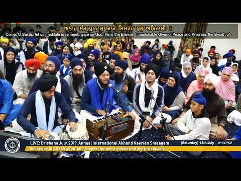 038 Brisbane July 2019 Saturday Rainsbai - Bhai Avneet Singh Jee Kanpur