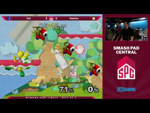 SPC 105 Winners Semis - Kali (Yoshi) vs Napkins (Peach)