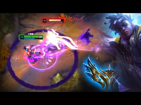 XiaoLaoBan Ekko : DOMINATING Super Server Challenger - Engsub